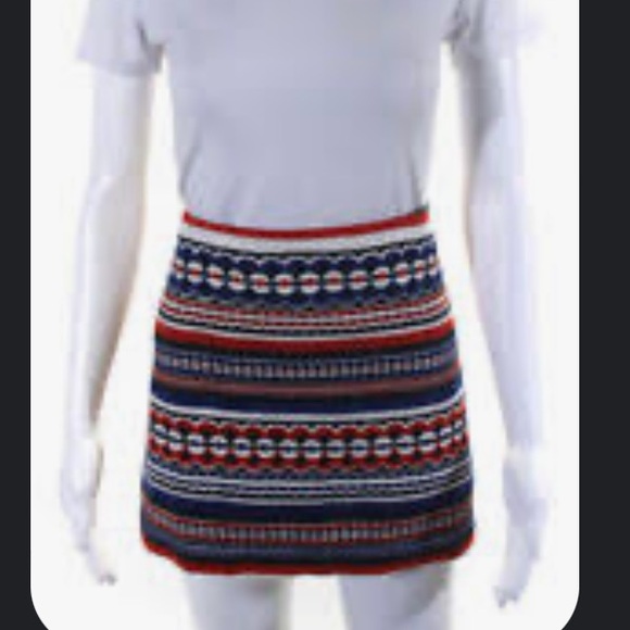 Milly Striped Miniskirt - Picture 4 of 7